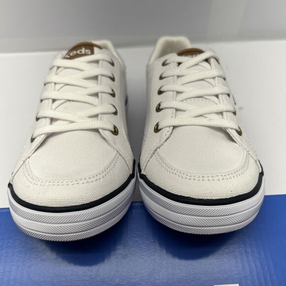 Keds Center III Canvas Lace Up White/Navy Women's Size 7M New in Box - Picture 7 of 9